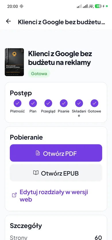 Udostępnij albo wydrukuj