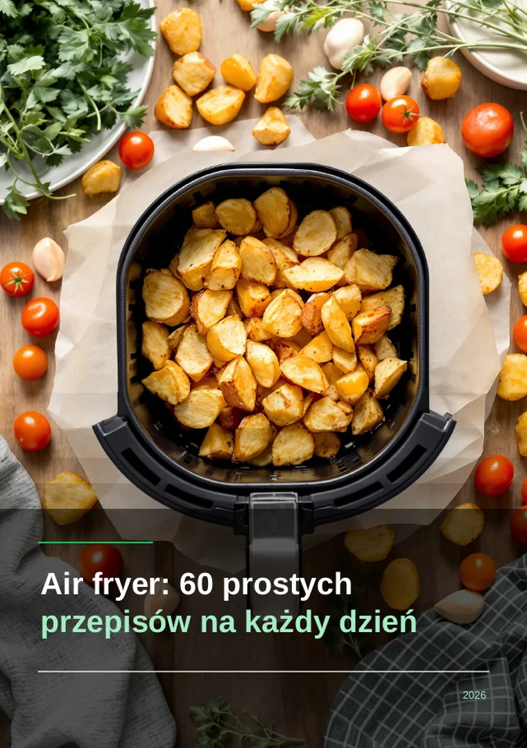 Air fryer: 60 prostych przepisów na każdy dzień (okładka)