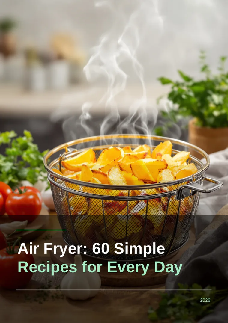 Air Fryer: 60 Simple Recipes for Every Day (cover)