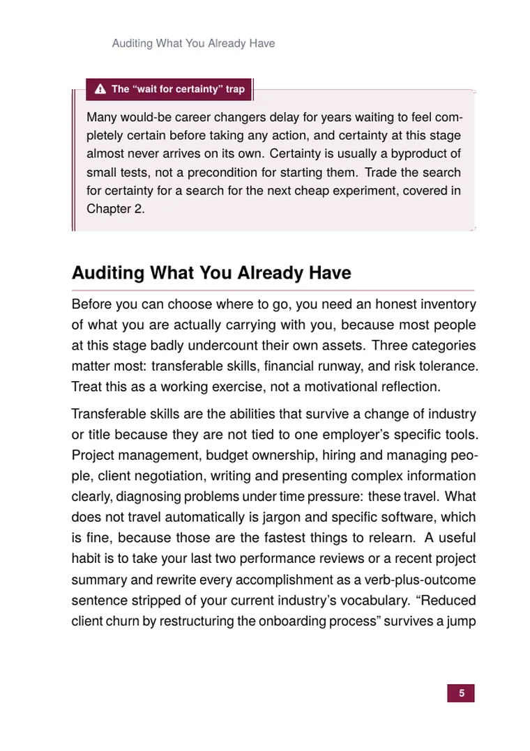 Career Change After 40 (page 7)