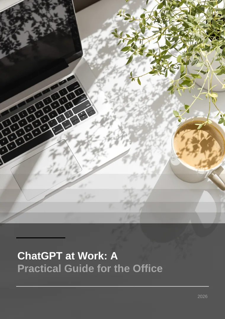 ChatGPT at Work: A Practical Guide for the Office (cover)