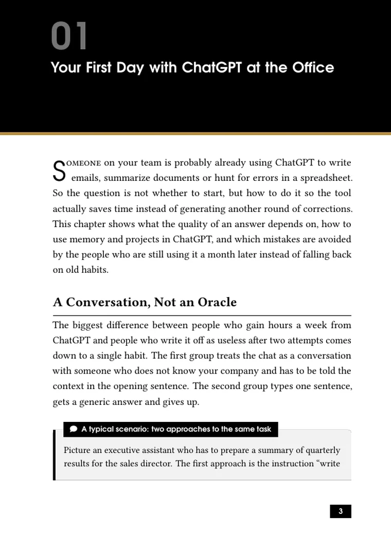 ChatGPT at Work: A Practical Guide for the Office (page 5)