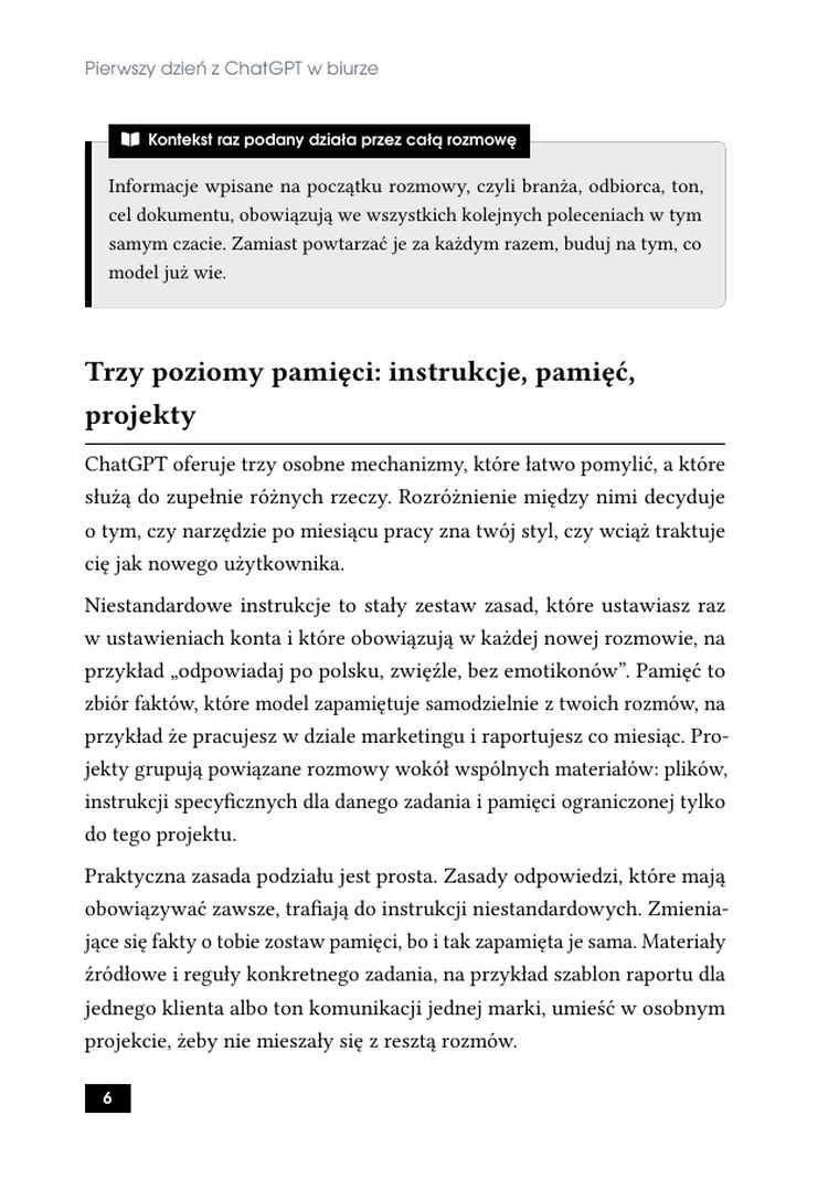 ChatGPT w pracy biurowej: praktyczny przewodnik (strona 8)