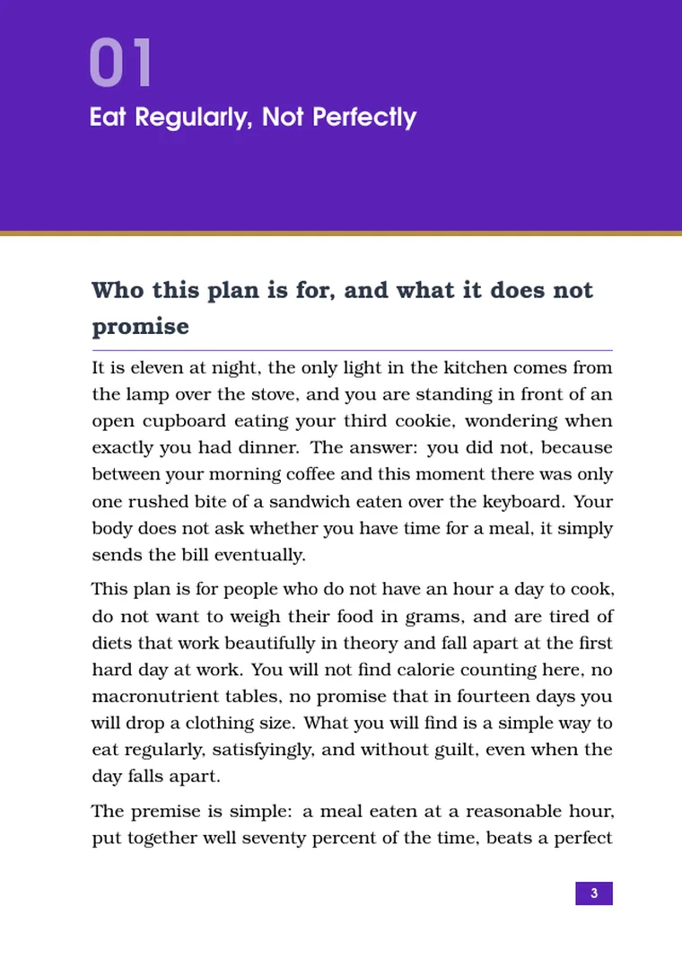 Eat Regularly, Not Perfectly (page 5)