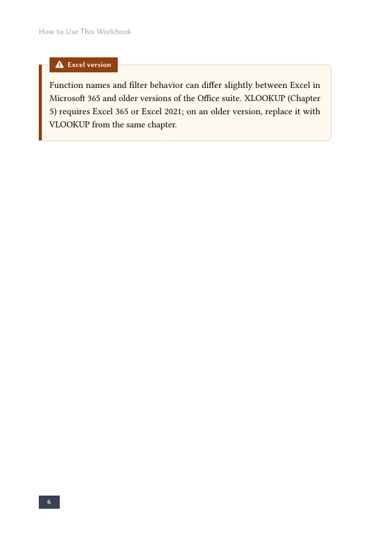 Preview page 3 of "Excel for Office Work: An Exercise Workbook for Training Participants"