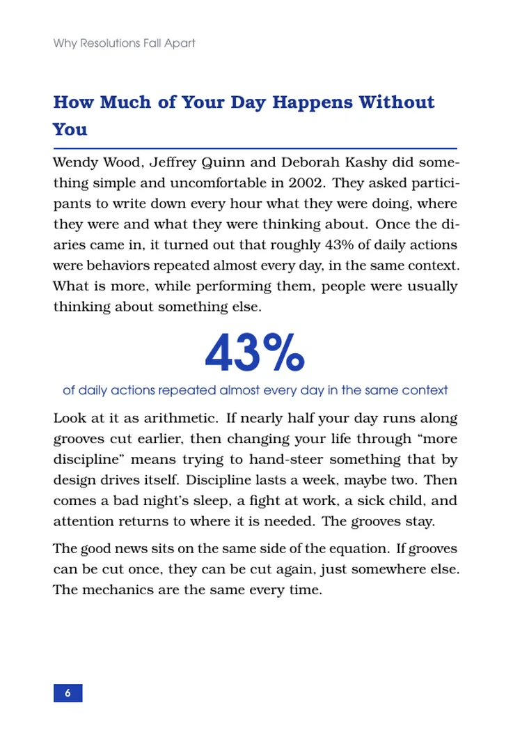 How to Build Habits: A 30-Day Implementation Plan (page 8)