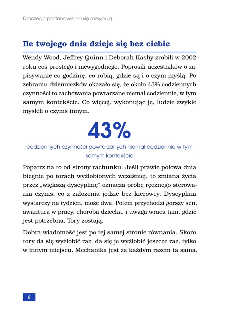 Jak budować nawyki: 30-dniowy plan wdrożenia (strona 8)