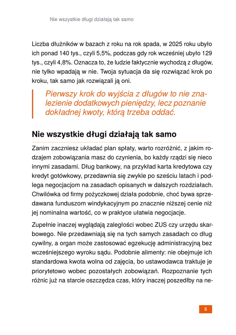 Jak wyjść z długów: plan krok po kroku (strona 7)