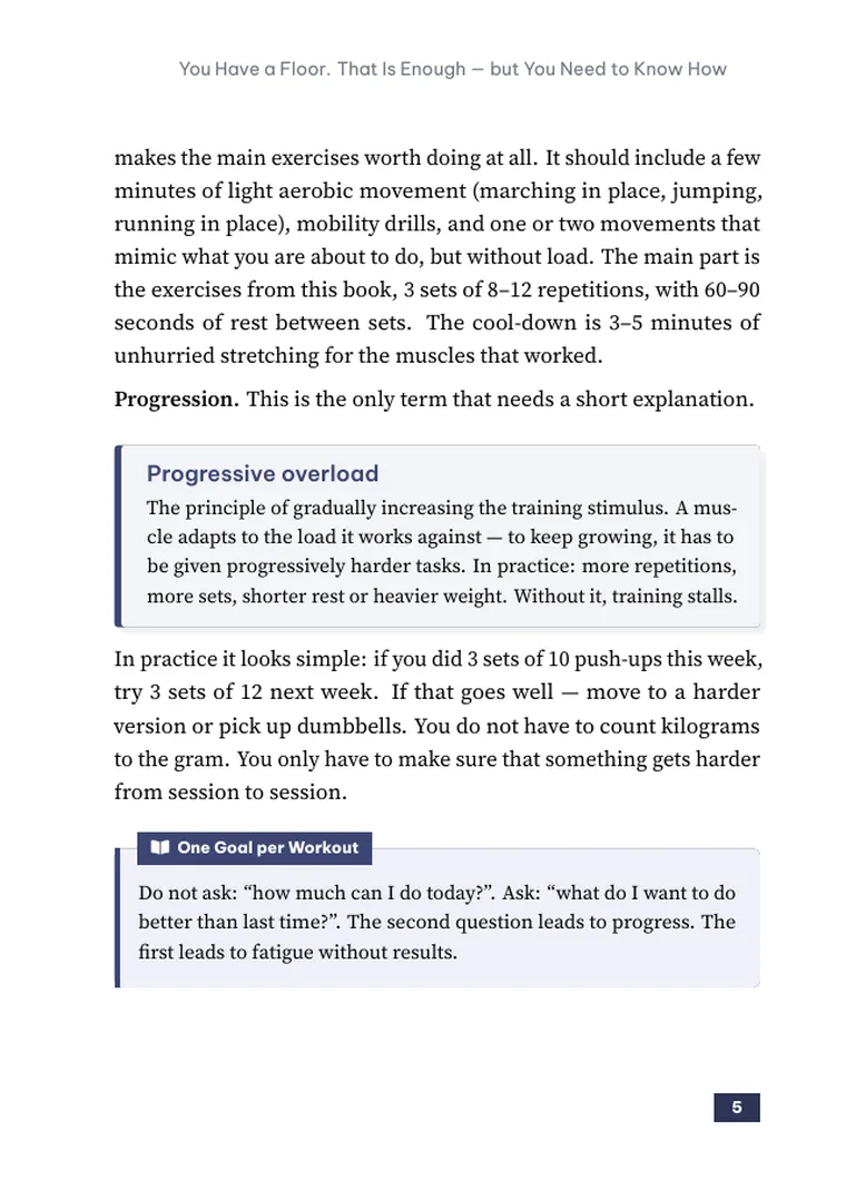 Strength Training at Home: 30 Bodyweight and Dumbbell Exercises (page 7)