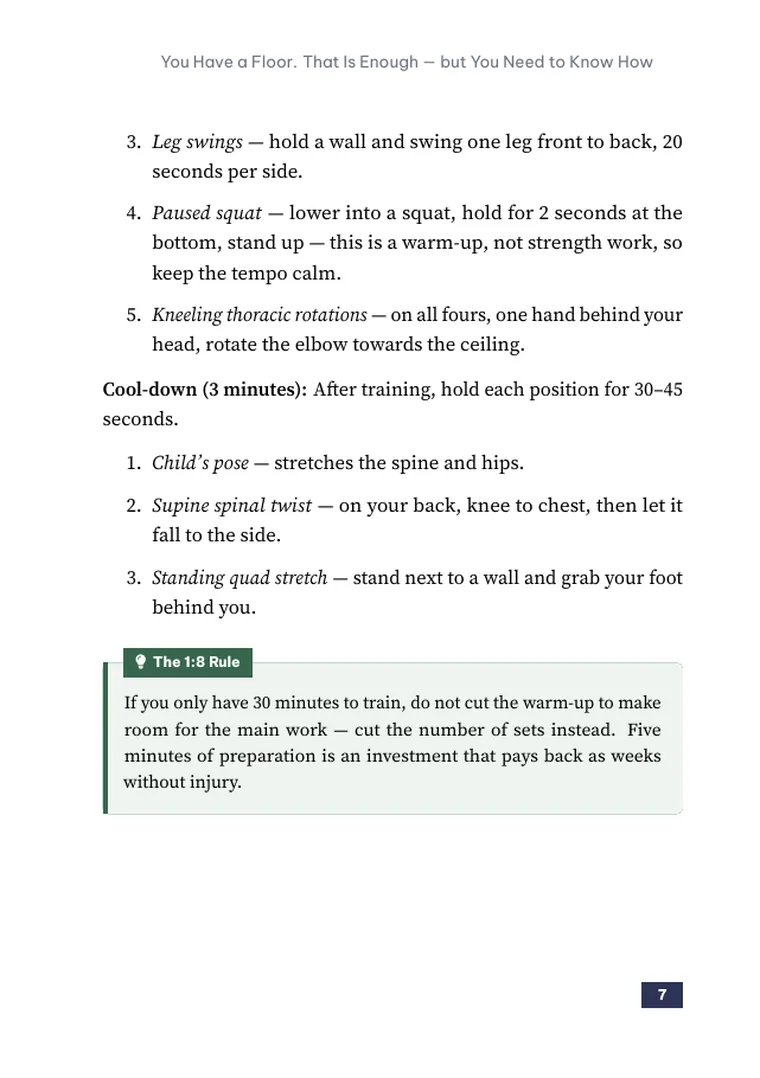 Strength Training at Home: 30 Bodyweight and Dumbbell Exercises (page 9)