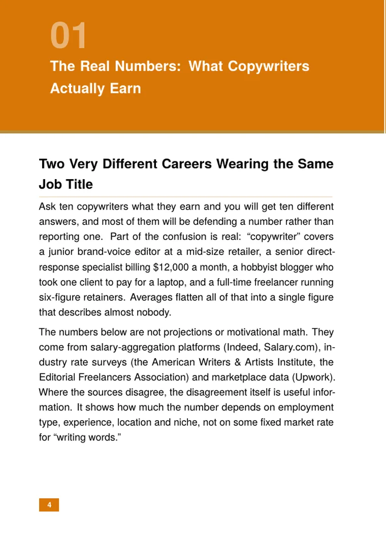 The Copywriter's Income Reality (page 6)
