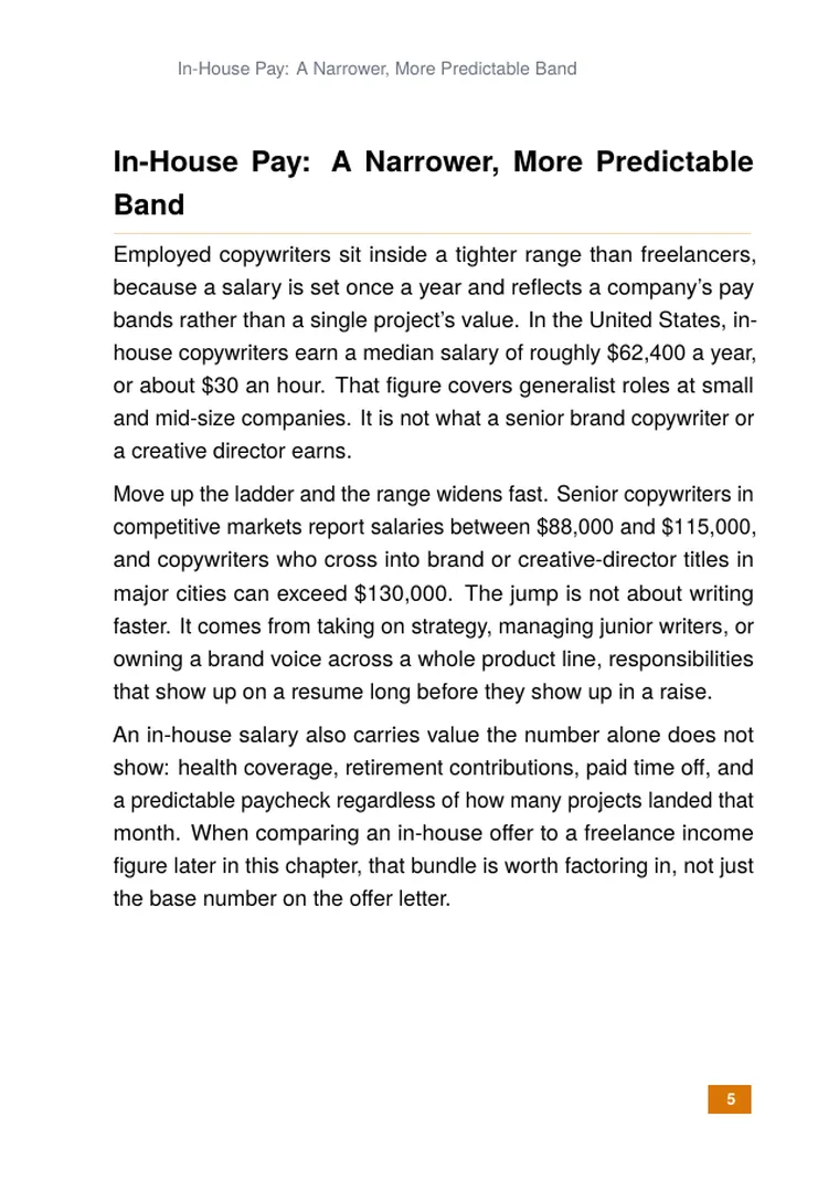 The Copywriter's Income Reality (page 7)