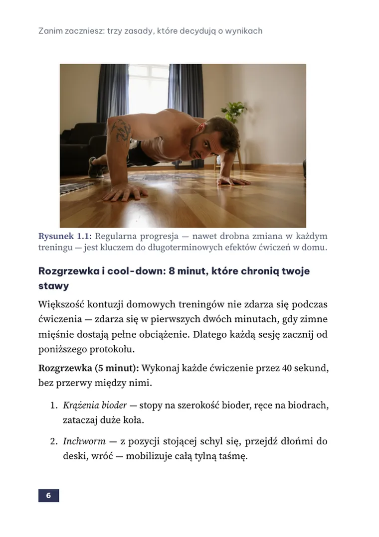 Trening siłowy w domu: 30 ćwiczeń bez sprzętu i z hantlami (strona 8)