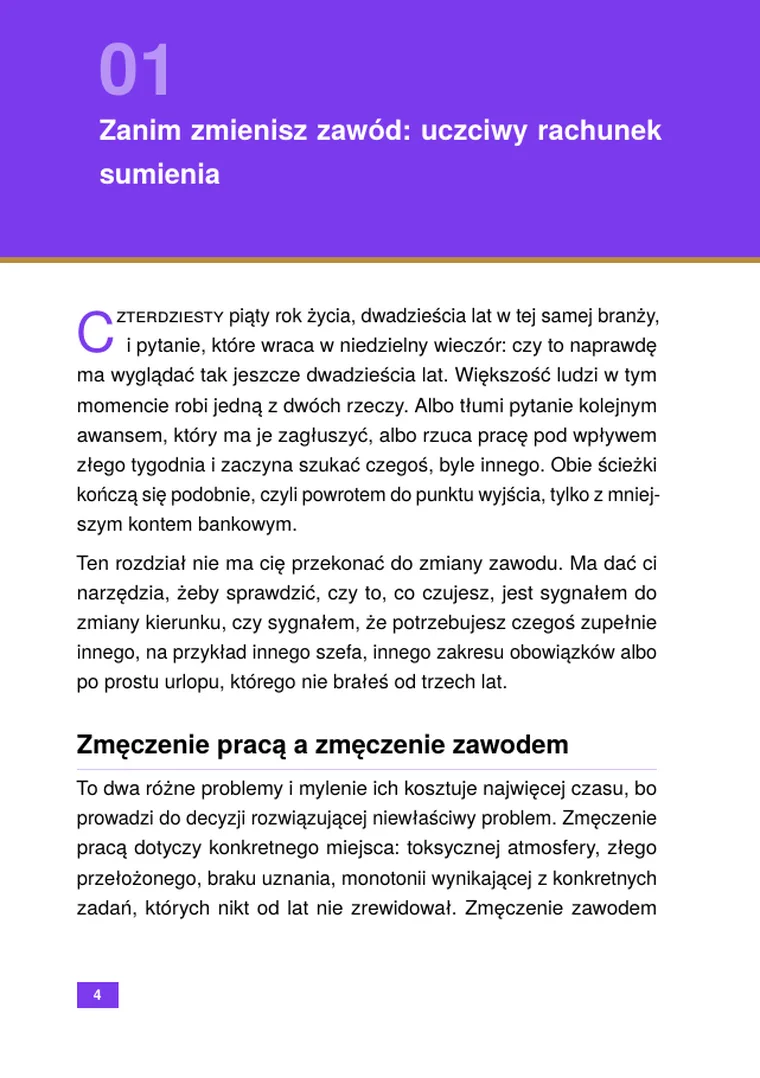 Zmiana zawodu po 40: przewodnik przebranżowienia (strona 6)