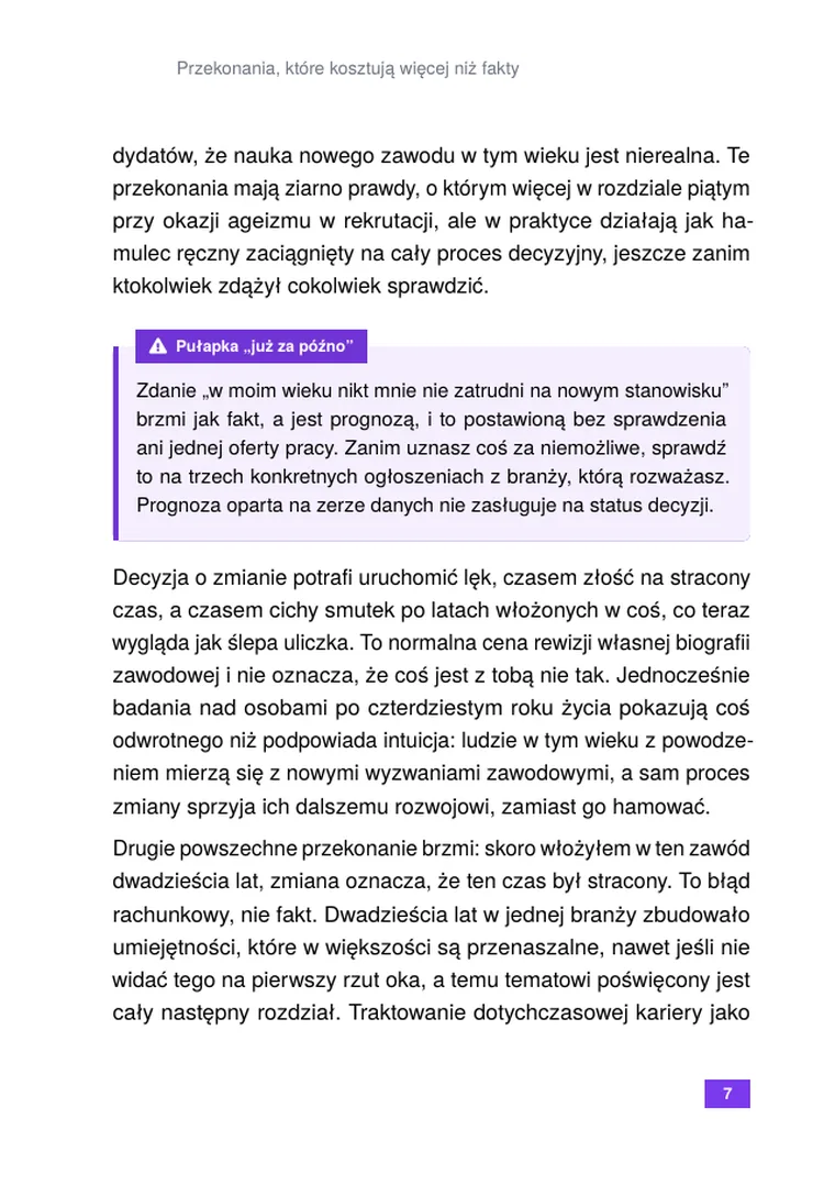 Zmiana zawodu po 40: przewodnik przebranżowienia (strona 9)